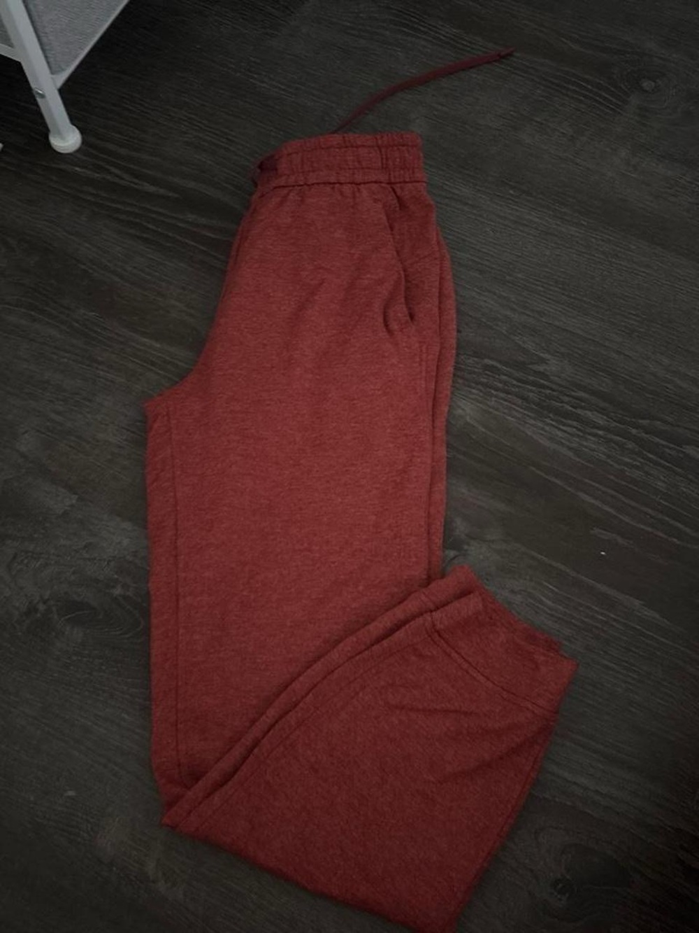 lululemon athletica Heathered Brick Red Drawstring Joggers